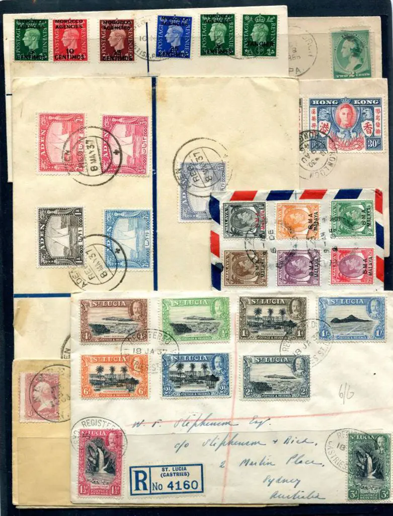British Commonwealth Small lot with Aden 1937 ... Image 1++