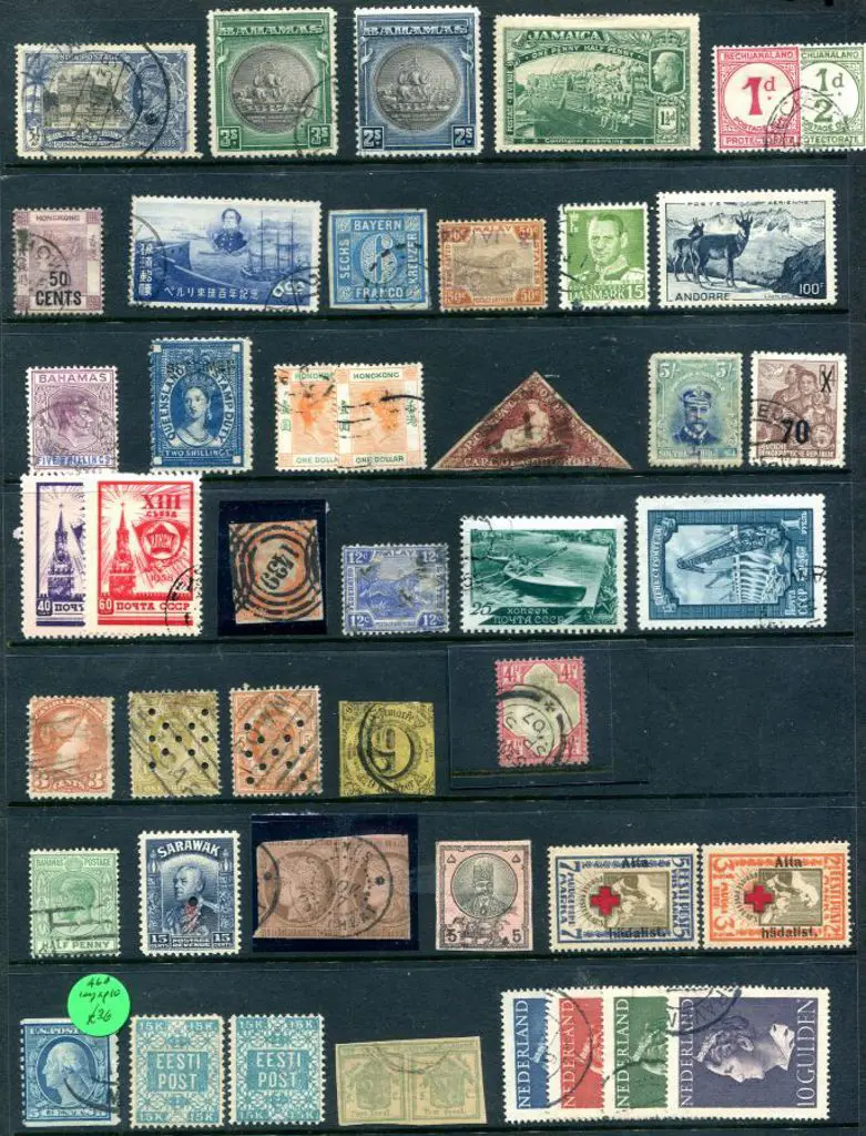 World Range on 2 Hagners noting Netherlands 1946 ... Image 1++