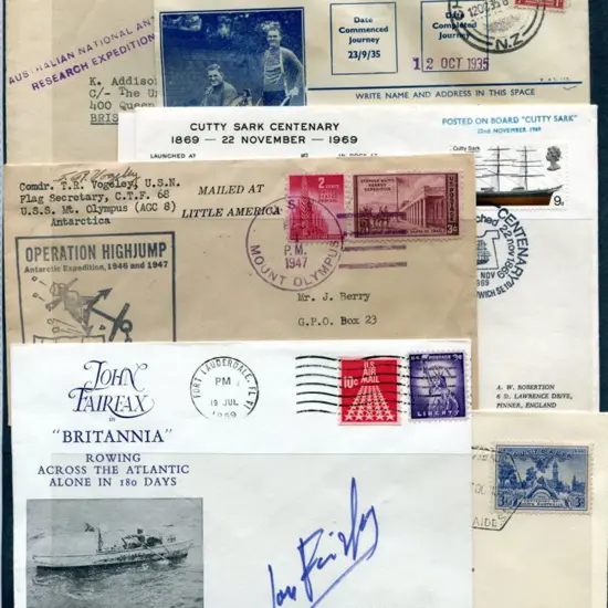 World Cover group comprising Australia 1948 "ANARE ...