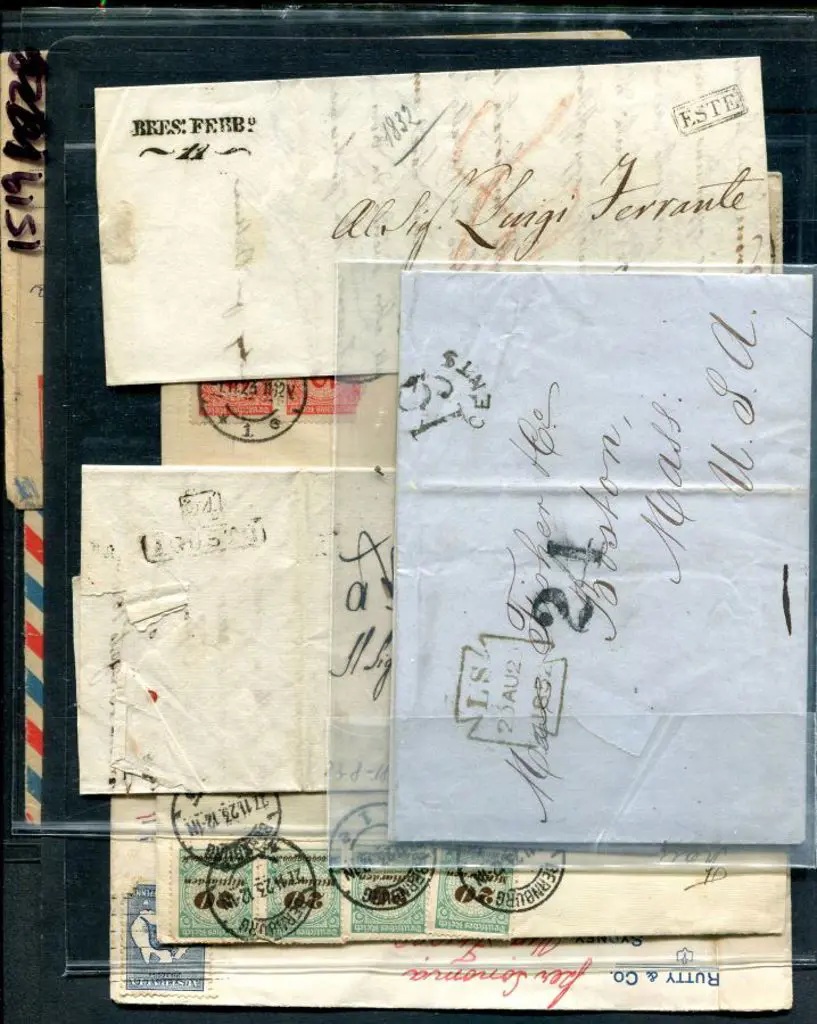 World Postal history incl Australian with a large ... Image 1++