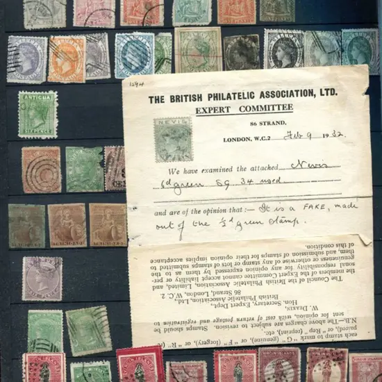 Forgeries World range incl display of German ...