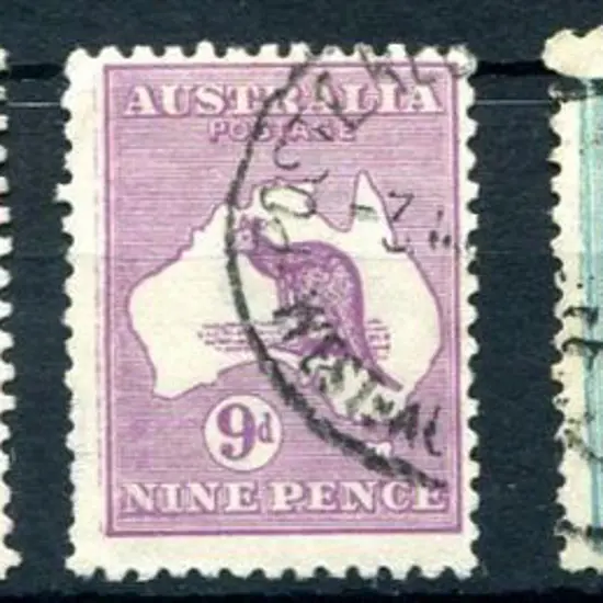 Kangaroos 3d, 6d, 9d, 1/- & 2/- selection all with ...