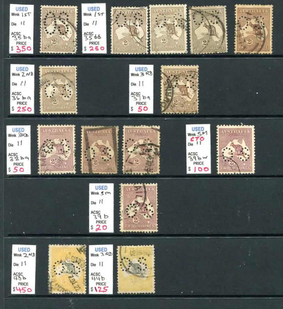 Kangaroos MLH & used stock (ex Joe Crum) all on ... Image 1++