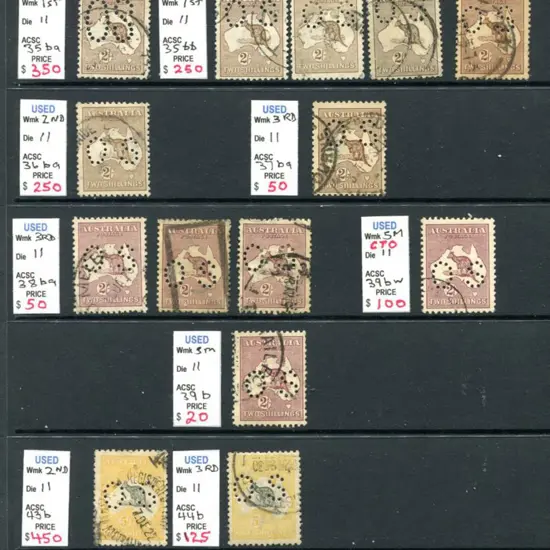 Kangaroos MLH & used stock (ex Joe Crum) all on ...
