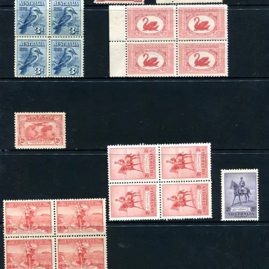 Pre-decimal MUH/MLH singles & multiples on Hagners ...
