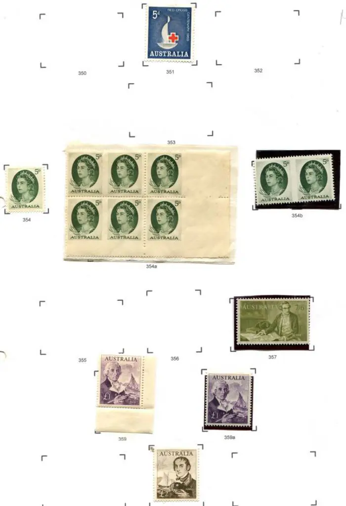 1913-1965 range on foolscap leaves sorted by wmk ... Image 1++