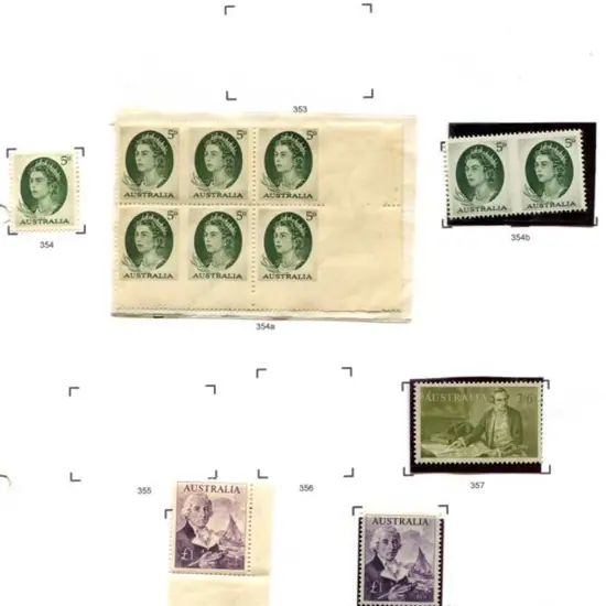 1913-1965 range on foolscap leaves sorted by wmk ...