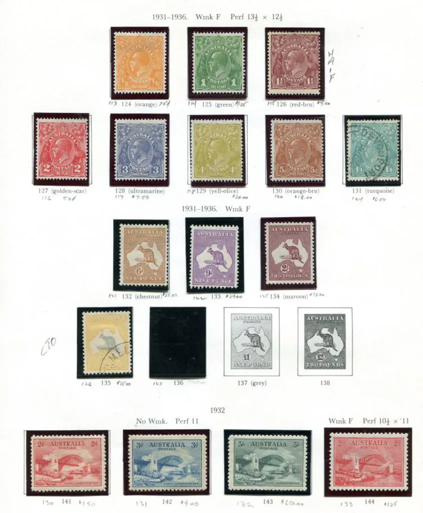 1913-1974 range on SG leaves with mixed MUH/MLH & ... Image 1++