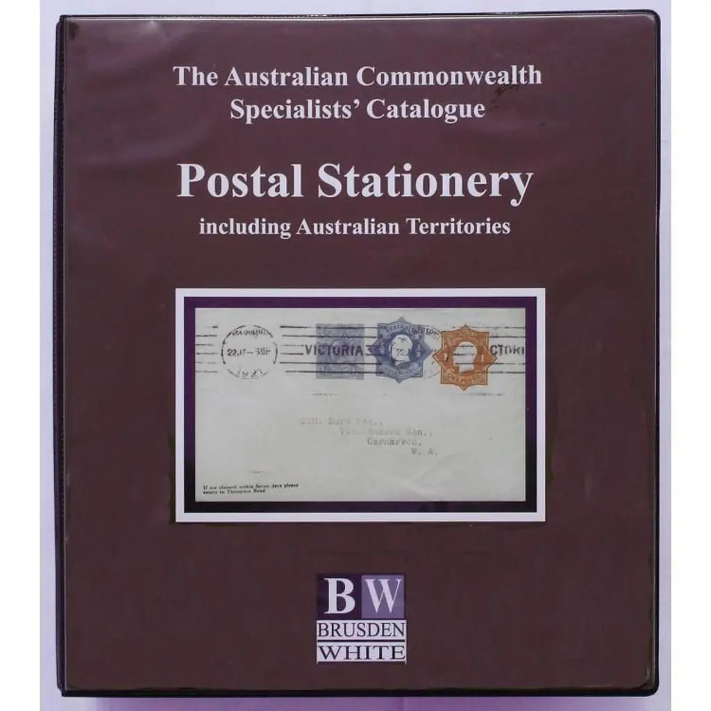 Australian Commonwealth Specialists Catalogue for ... Image 1++