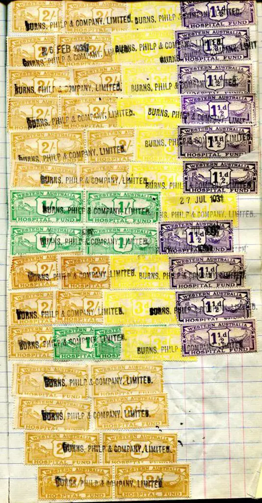Revenues 1917-1965 Burns, Philp & Company 382 page ... Image 1++