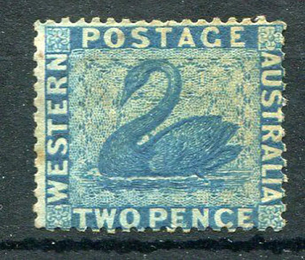 1861 2d blue, perf 14. Unused with part gum & some ... Image 1++