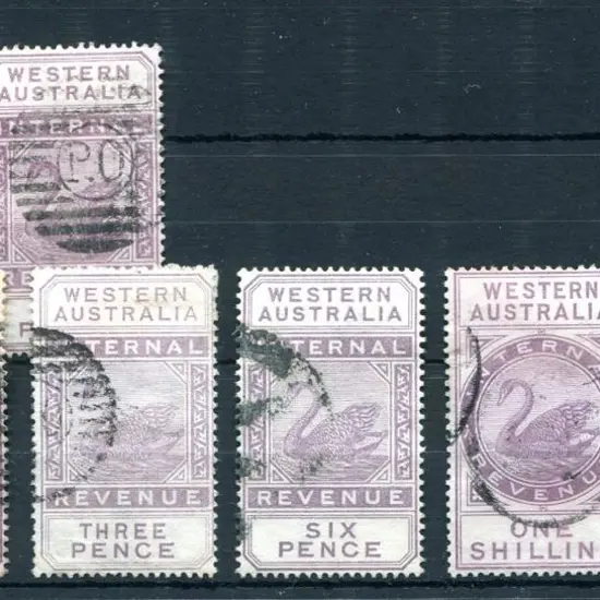1893-1897 Internal Revenue stamps all postally ...