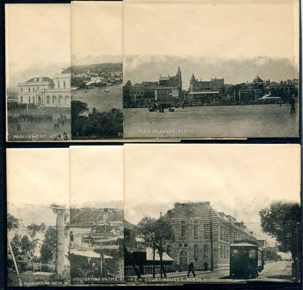 1908c "The Golden West" Rae Brothers set of 12 ... Image 1++