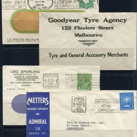 1923/24 1½d green KGV embossed env with postage ...