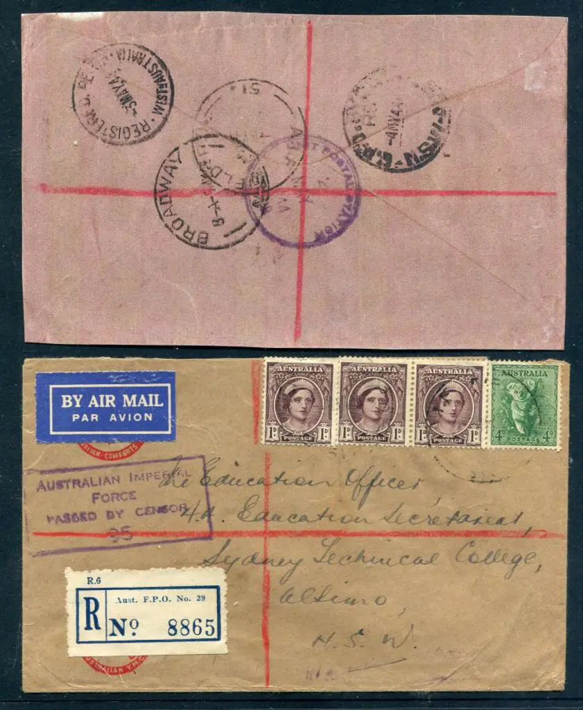1944 (2nd May) Western Command Unit Postal Station ... Image 1++