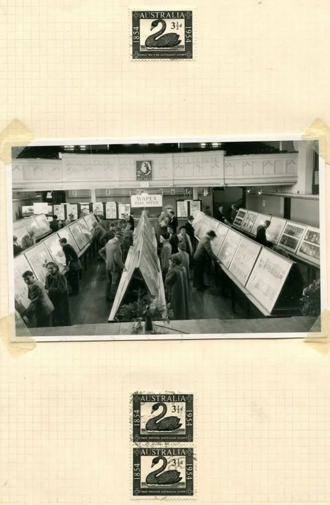 1954 (2-8th Aug) "WAPEX" b&w original photo of the ... Image 1++
