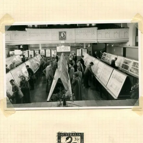 1954 (2-8th Aug) "WAPEX" b&w original photo of the ...