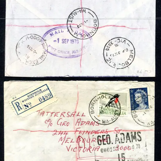 1970 (1st Sept) Bornholm registered commercial ...