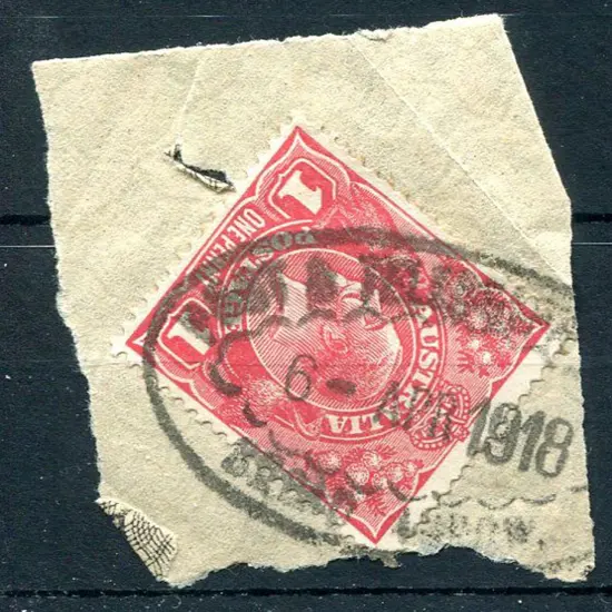 Broad Arrow Post & Telegraph Office 75% oval ...