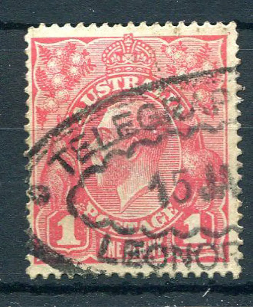 Leonora Telegraph Office ORS3 dated 13 Jan (?) on ... Image 1++