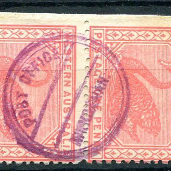 Nangeenan CRS 2 full strike in violet on 1d swan ...