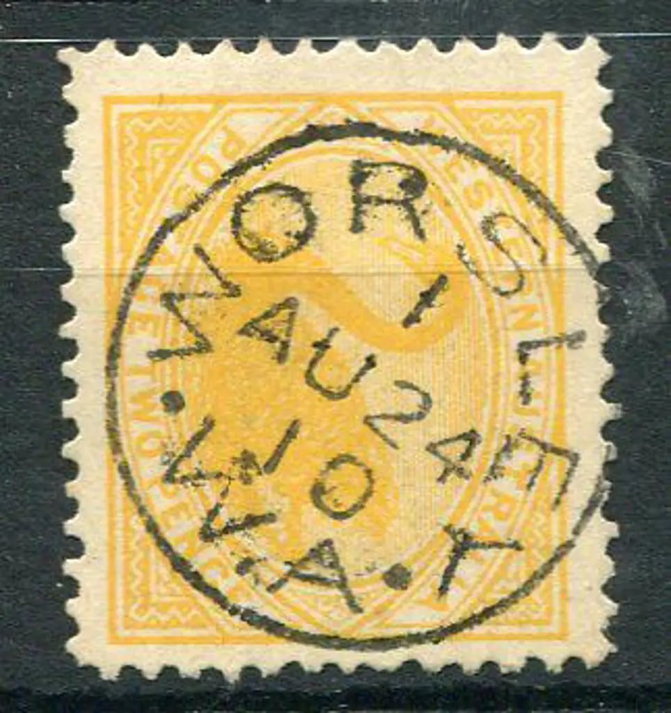 Worsley 3b in. 1 complete bold strike on 2d yellow ... Image 1++