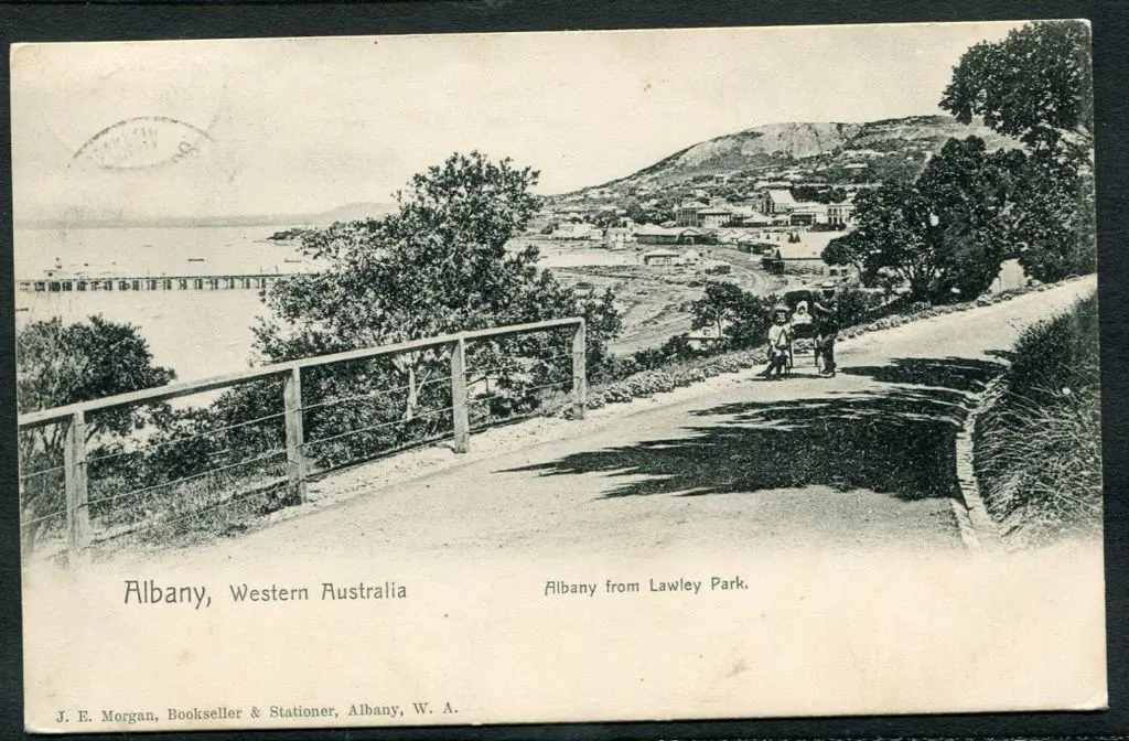 "Albany from Lawley Park" J E Morgan Bookseller & ... Image 1++