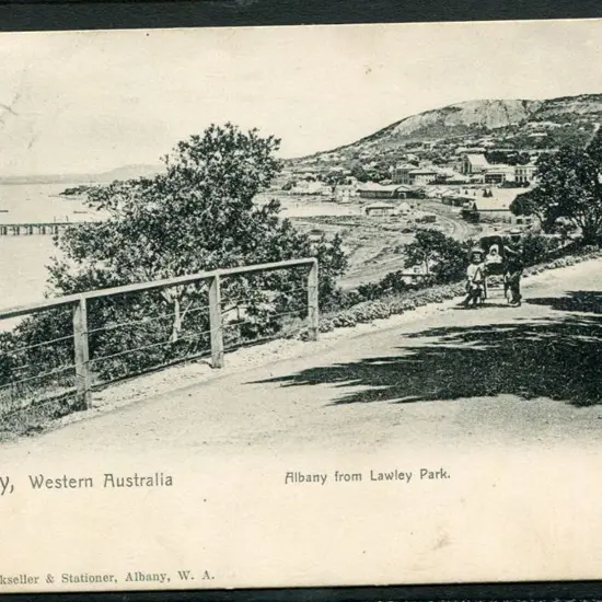 "Albany from Lawley Park" J E Morgan Bookseller & ...