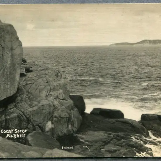 "Coast Scene, Albany" c.1903 Kodak Australia ...