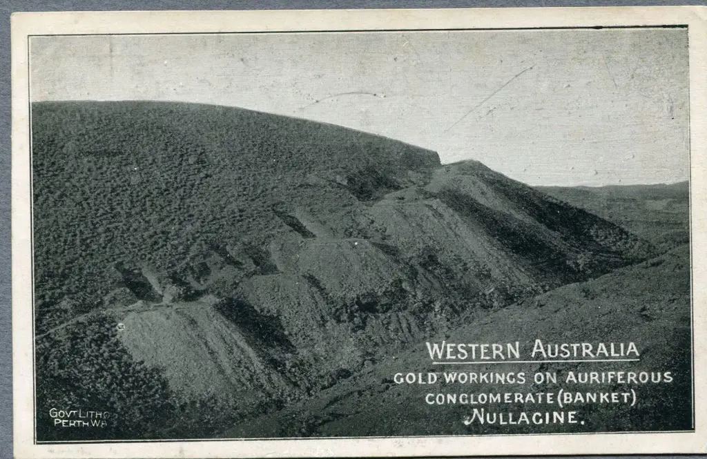 "Gold Working on Auriferous Conglomerate (Banket) ... Image 1++
