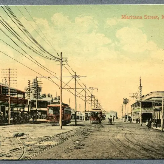 "Maritana Street, Kalgoorlie" colour published by ...
