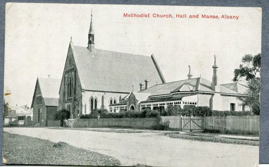"Methodist Church, Hall & Manse, Albany" ... Image 1++