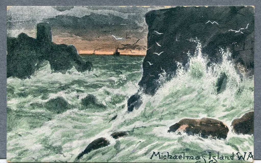 "Michaelmas Island WA" by Fred Booty. VSM ... Image 1++