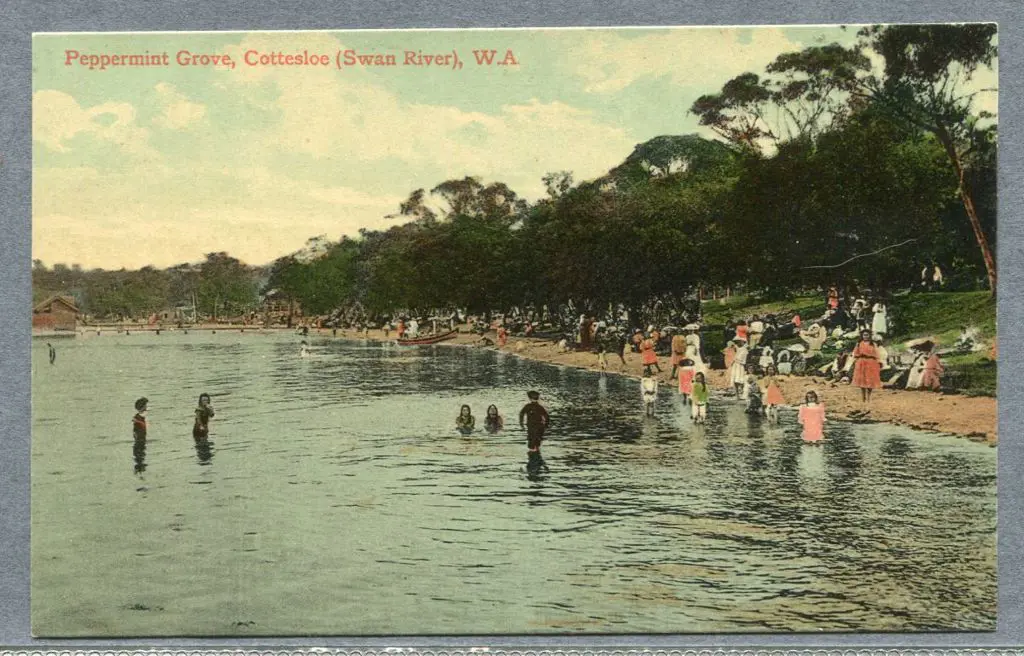 "Peppermint Grove, Cottesloe, (Swan River), WA" ... Image 1++