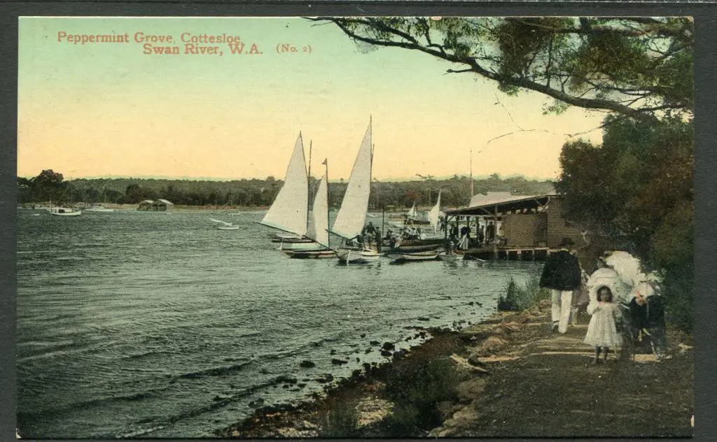 "Peppermint Grove, Cottesloe, Swan River, WA ... Image 1++
