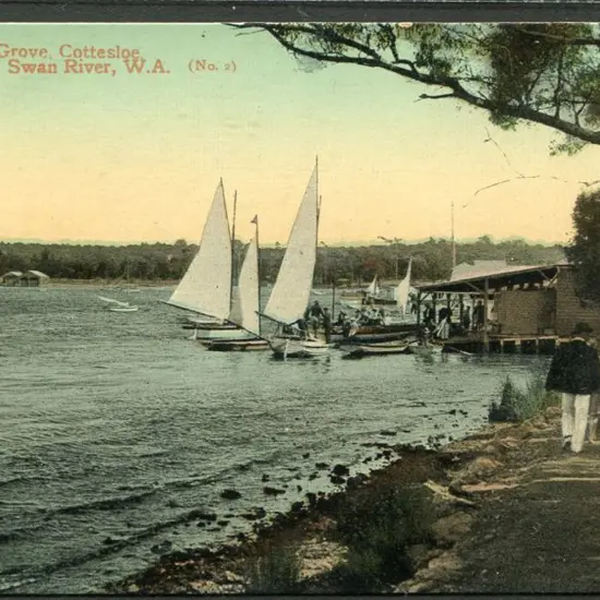 "Peppermint Grove, Cottesloe, Swan River, WA ...