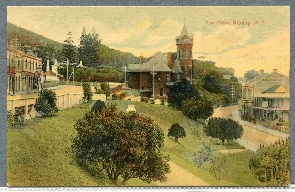"Post Office, Albany WA" F E Morgan Bookseller & ... Image 1++