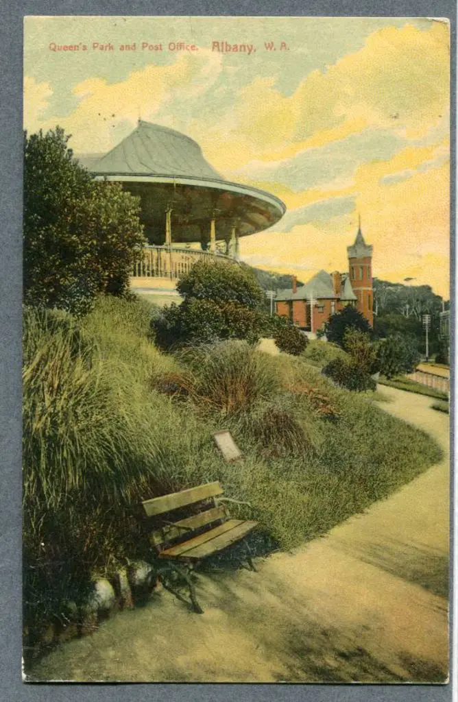 "Queen's Park & Post Office, Albany WA" F E Morgan ... Image 1++