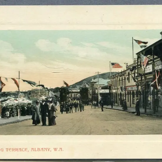 "Stirling Terrace, Albany WA" Falk colour with ...