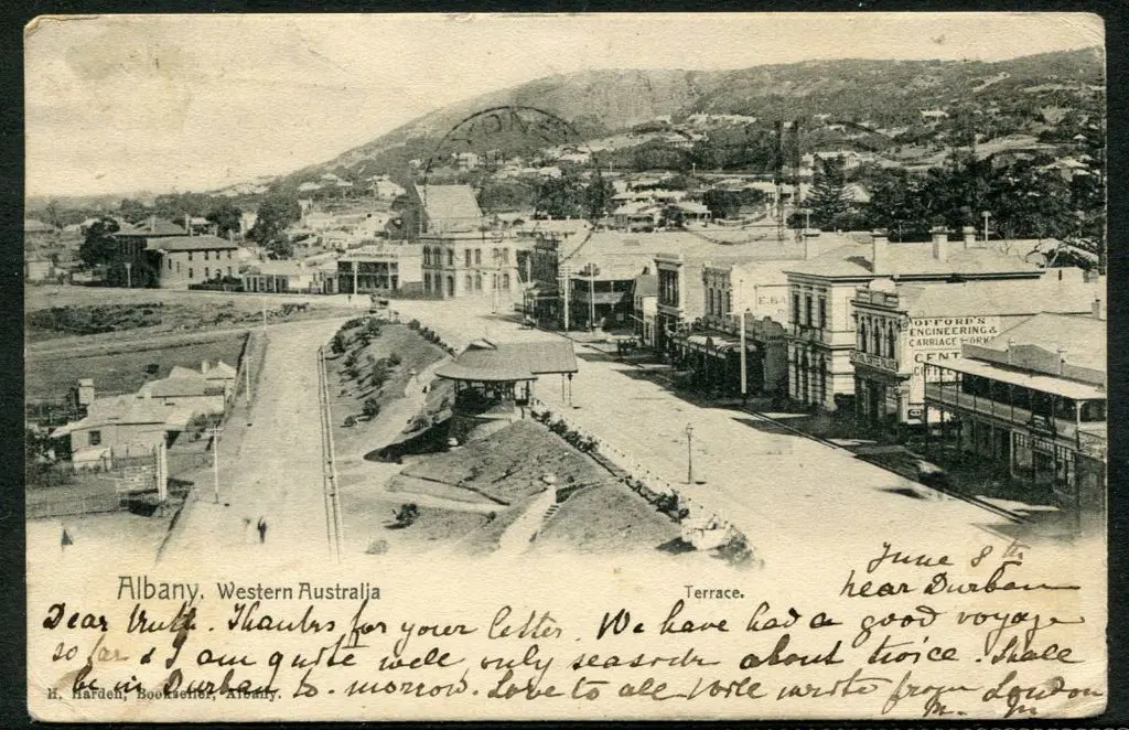 "Terrace, Albany, WA" H Harden, bookseller, Albany ... Image 1++