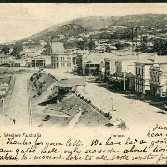 "Terrace, Albany, WA" H Harden, bookseller, Albany ...