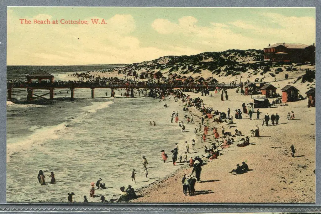 "The Beach at Cottesloe, WA" Falk colour in ... Image 1++
