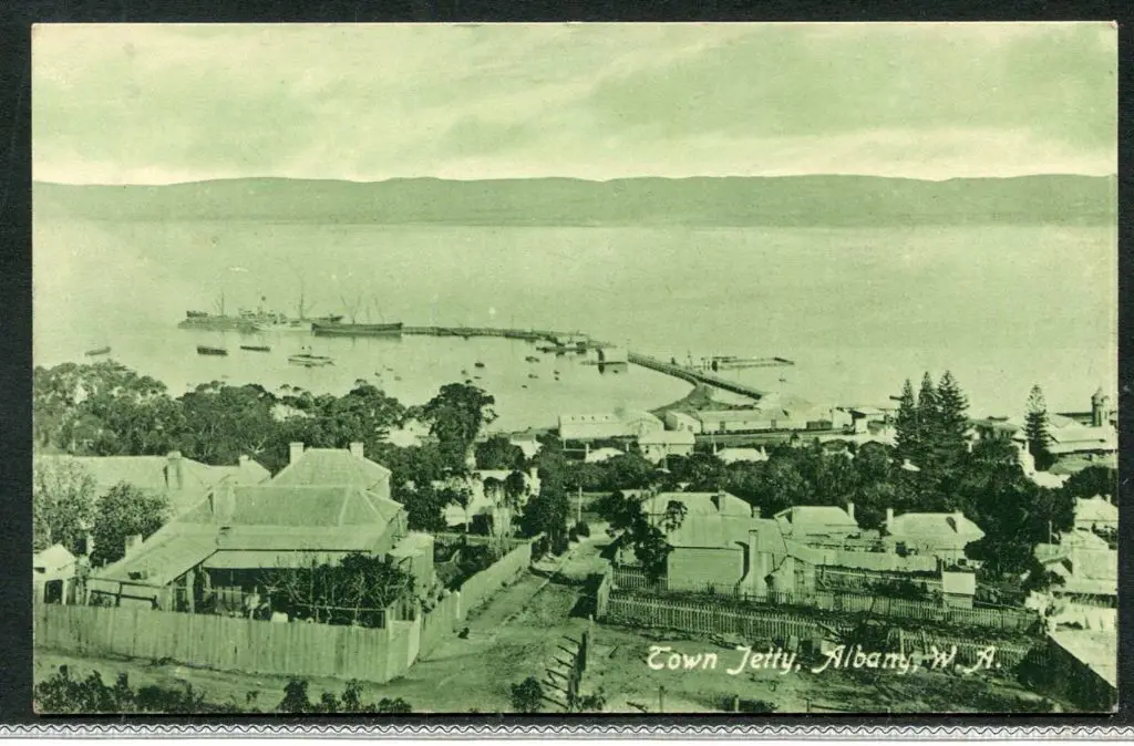 "Town Jetty, Albany WA" Norman Bros, Albany black ... Image 1++