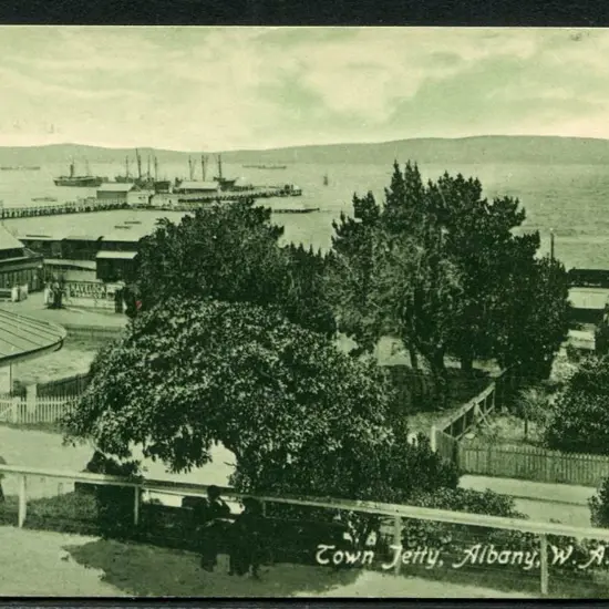 "Town Jetty, Albany WA" Norman Bros, Albany WA ...