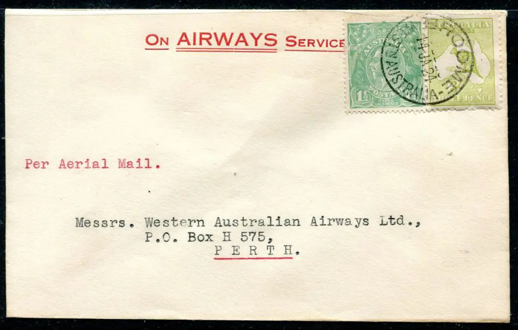 1924 (15th Jan) Broome to Perth North-West Air ... Image 1++