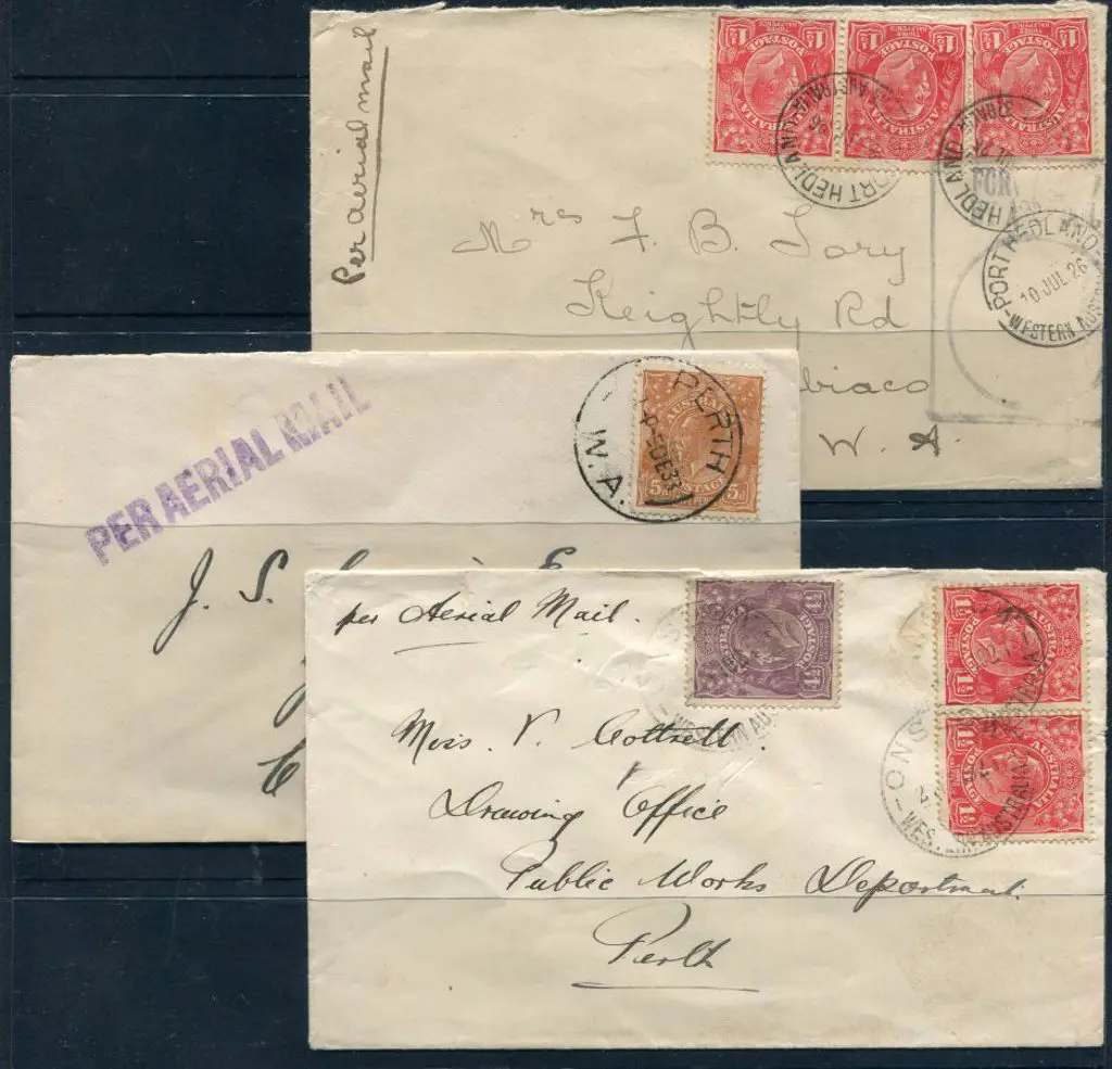 1926 Port Hedland to Perth, 1927 Onslow to Perth & ... Image 1++