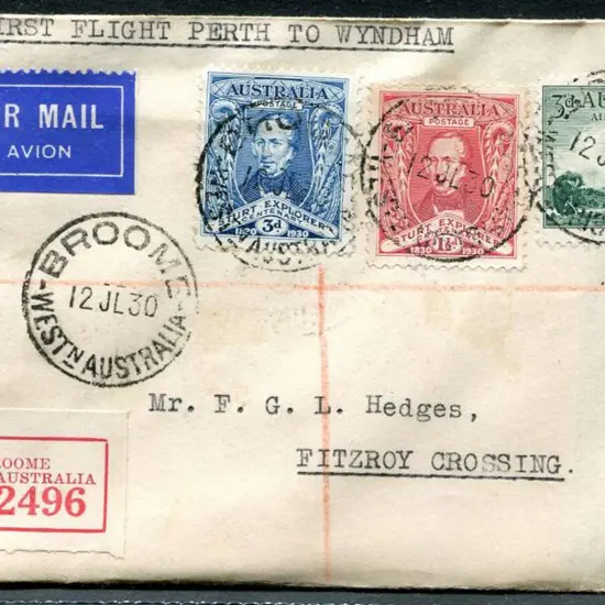 1930 (13th July) Broome to Fitzroy Crossing by ...