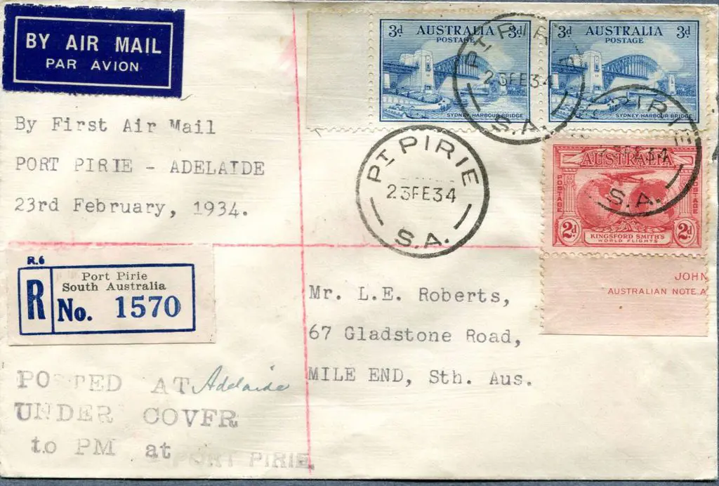 1934 (23rd Feb) Port Pirie to Adelaide return ... Image 1++