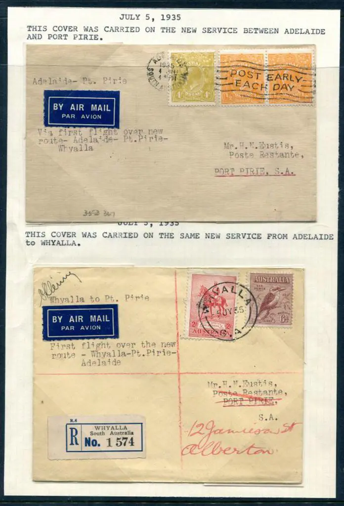 1935 (5th July) Adelaide to Port Pirie & Whyalla ... Image 1++