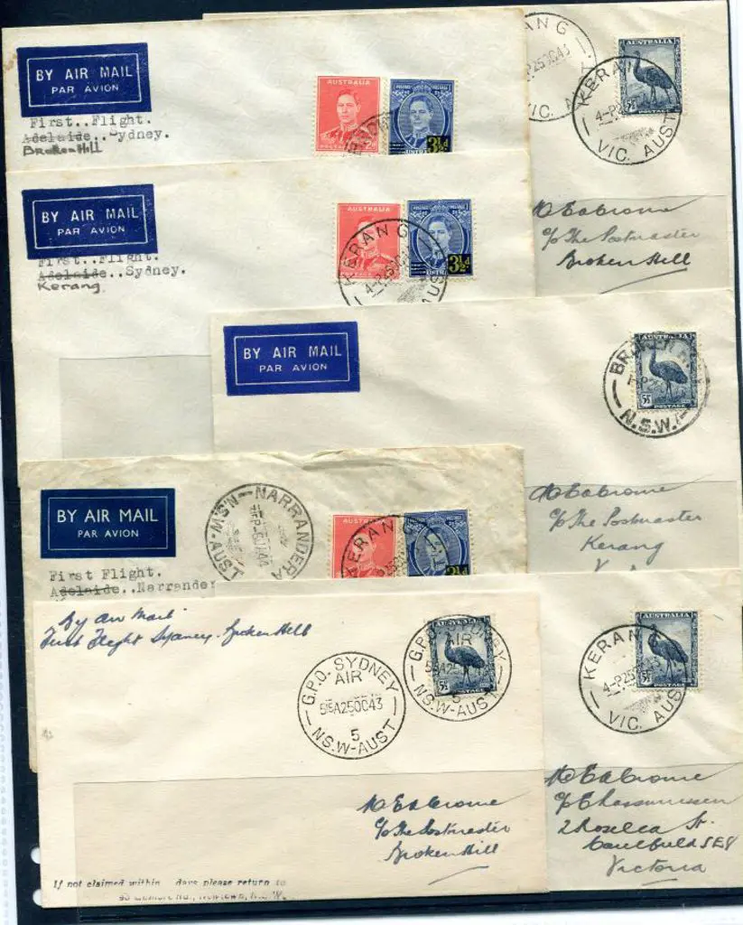 1943 (25th Oct) ANA Melbourne to Broken Hill ... Image 1++